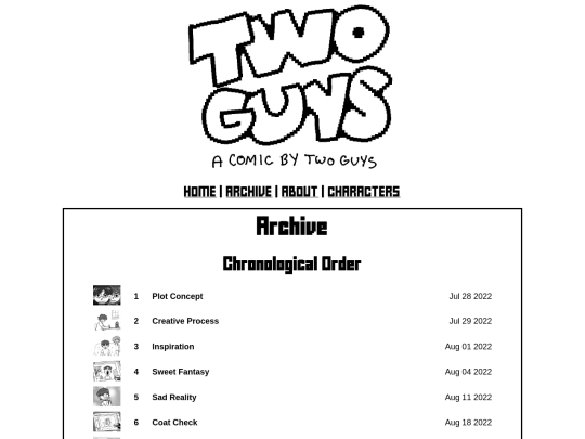 archive screenshot
