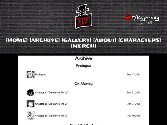 archive screenshot