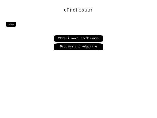 profesor screenshot