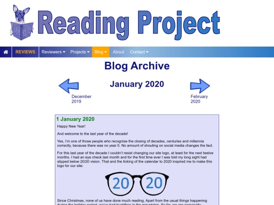 BlogArchive/2001January screenshot