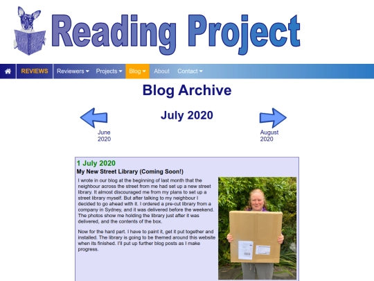 BlogArchive/2007July screenshot