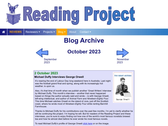 BlogArchive/2310October screenshot