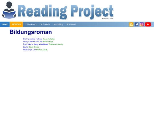 BookCategories/Bildungsroman screenshot