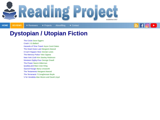 BookCategories/DystopianUtopian screenshot
