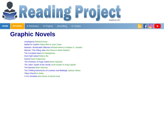 BookCategories/GraphicNovel screenshot
