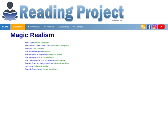 BookCategories/MagicRealism screenshot