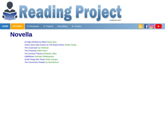 BookCategories/Novella screenshot