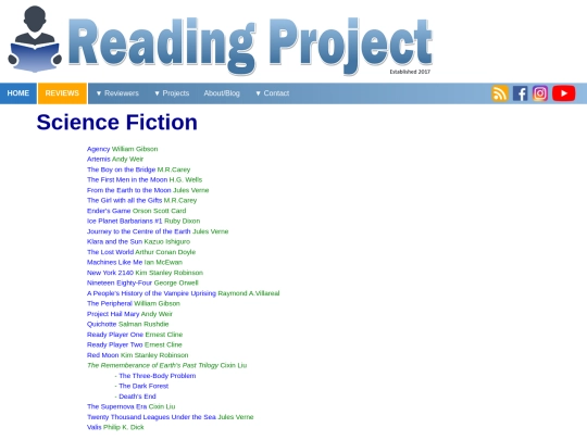 BookCategories/ScienceFiction screenshot