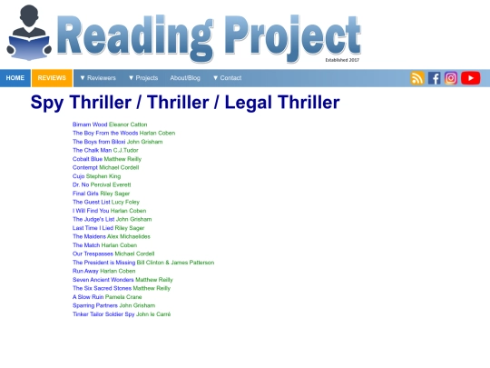 BookCategories/SpyThrillerThriller screenshot