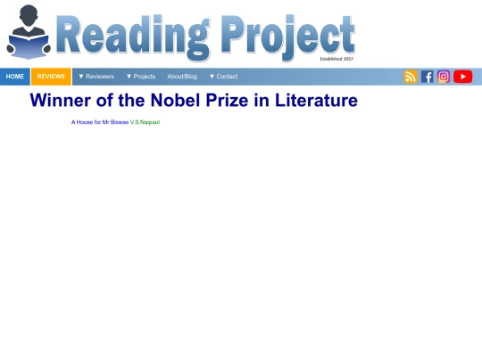 BookCategories/WinnerOfTheNobelPrizeInLiterature screenshot