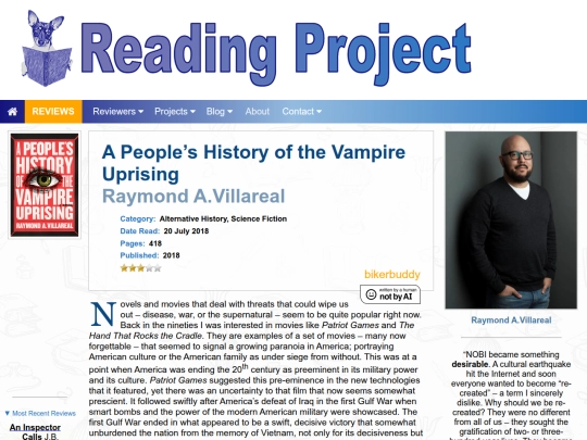 BookReviews/APeoplesHistoryOfTheVampireUprising_RayomndAVillareal screenshot