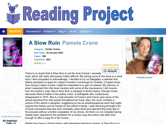 BookReviews/ASlowRuin_PamelaCrane screenshot
