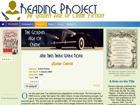 BookReviews/AndThenThereWereNone_AgathaChristie screenshot