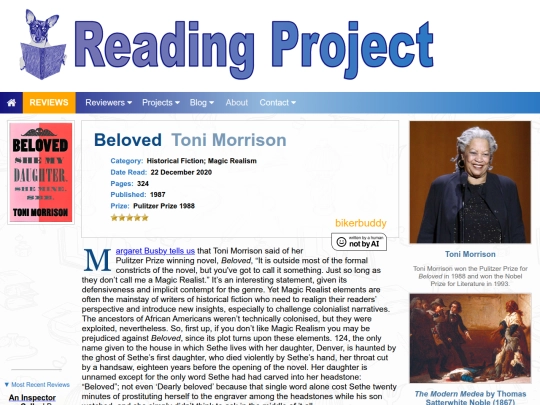 BookReviews/Beloved_ToniMorrison screenshot