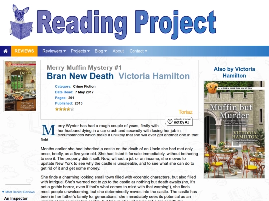 BookReviews/BranNewDeath_VictoriaHamilton screenshot