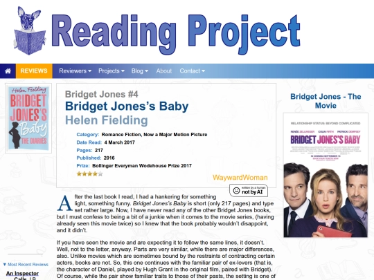 BookReviews/BridgetJonesBaby_HelenFielding screenshot