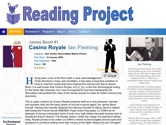 BookReviews/CasinoRoyale_IanFleming screenshot