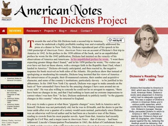 BookReviews/CharlesDickens/AmericanNotes_CharlesDickens screenshot