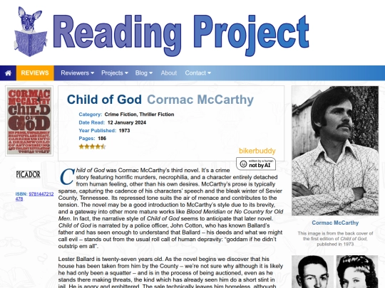BookReviews/ChildOfGod_CormacMcCarthy screenshot