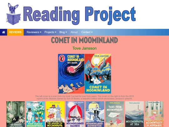 BookReviews/CometInMoominland_ToveJansson screenshot