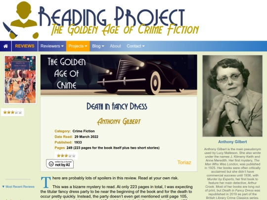 BookReviews/DeathInFancyDress_AnthonyGilbert screenshot