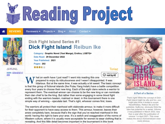 BookReviews/DickFightIsland_ReibunIke screenshot