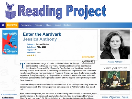 BookReviews/EnterTheAardvark_JessicaAnthony screenshot