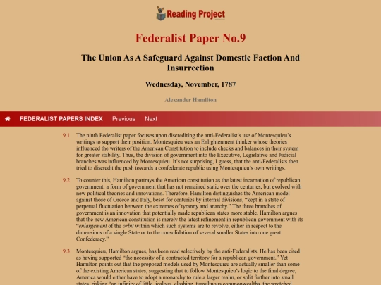 BookReviews/FederalistPapers/Fed09 screenshot