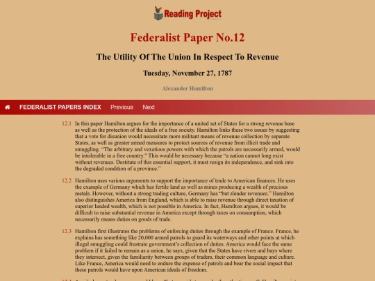 BookReviews/FederalistPapers/Fed12 screenshot