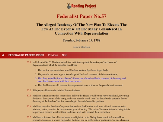 BookReviews/FederalistPapers/Fed57 screenshot