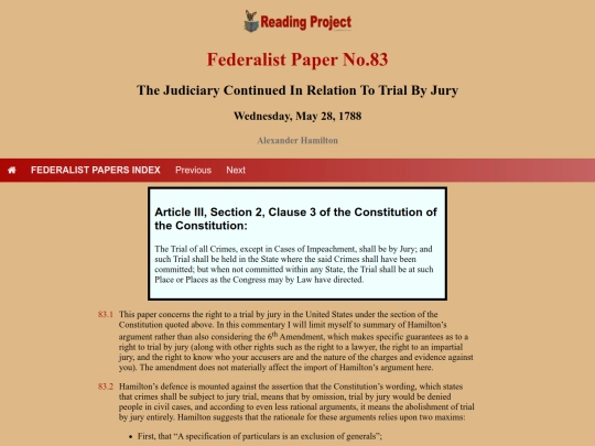 BookReviews/FederalistPapers/Fed83 screenshot