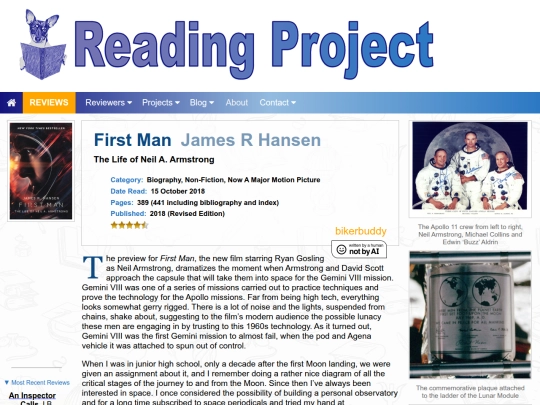 BookReviews/FirstMan_JamesRHansen screenshot
