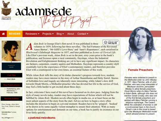 BookReviews/GeorgeEliot/AdamBede_GeorgeEliot screenshot