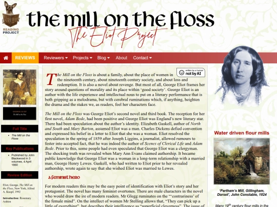 BookReviews/GeorgeEliot/TheMillOnTheFloss_GeorgeEliot screenshot