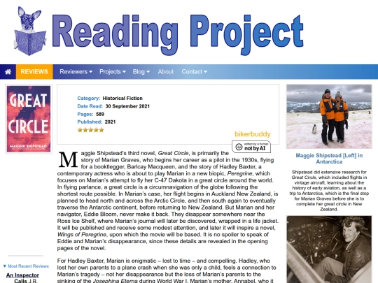 BookReviews/GreatCircle_MaggieShipstead screenshot