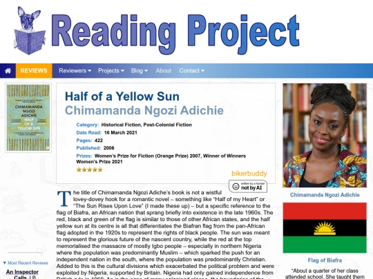 BookReviews/HalfOfAYellowSun_ChimamandaNgoziAdichie screenshot