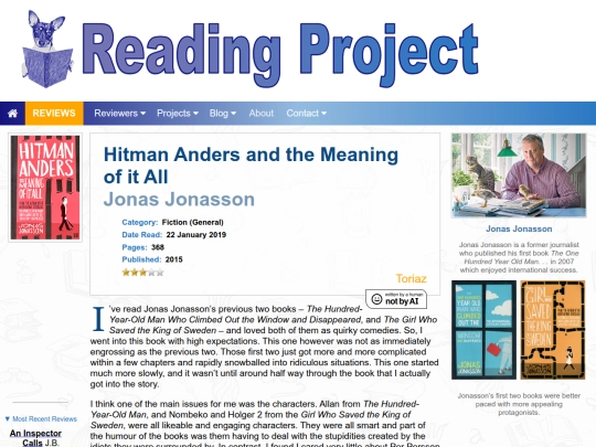 BookReviews/HitmanAndersAndTheMeaningOfItAll_JonasJonasson screenshot