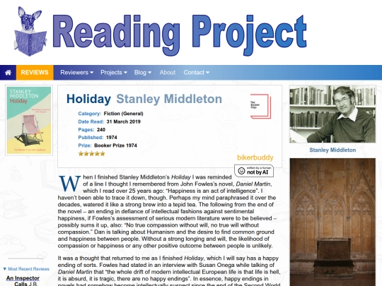 BookReviews/Holiday_StanleyMiddleton screenshot