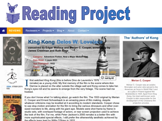 BookReviews/KingKong_DelosWLovelace screenshot