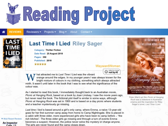 BookReviews/LastTimeILied_RileySager screenshot
