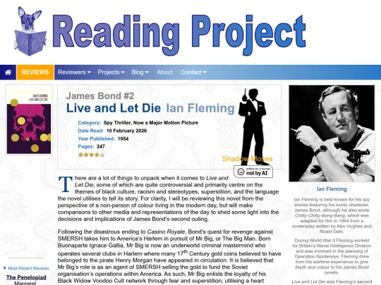 BookReviews/LiveAndLetDie_IanFleming screenshot