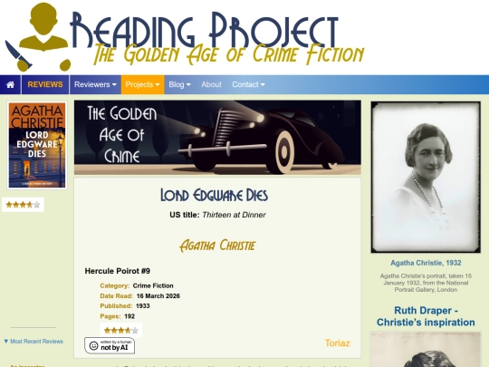 BookReviews/LordEdgwareDies_AgathaChristie screenshot