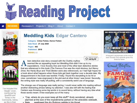BookReviews/MeddlingKids_EdgarCantero screenshot