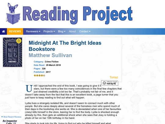 BookReviews/MidnightAtTheBrightIdeasBookstore_MatthewSullivan screenshot