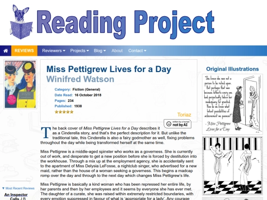 BookReviews/MissPettigrewLivesForADay_WinifedWatson screenshot