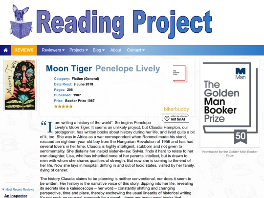 BookReviews/MoonTiger_PenelopeLively screenshot