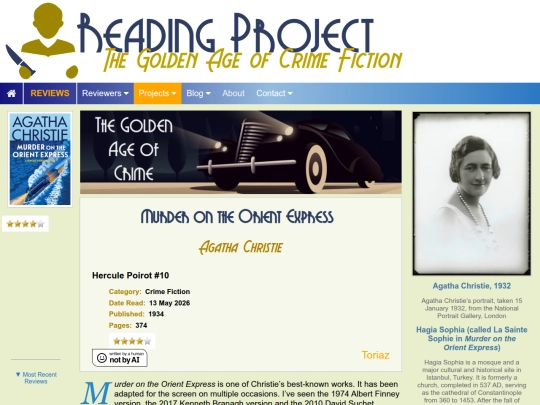 BookReviews/MurderOnTheOrientExpress_AgathaChristie screenshot