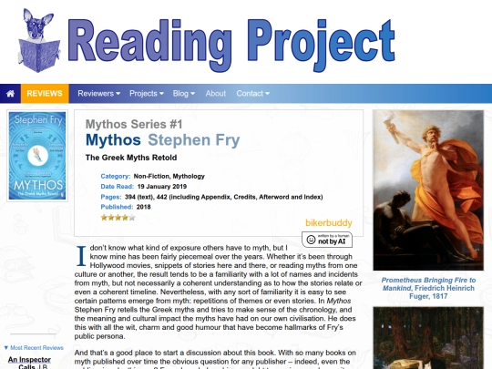 BookReviews/Mythos_StephenFry screenshot