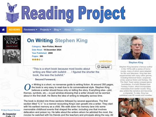 BookReviews/OnWriting_StephenKing screenshot