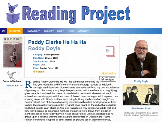 BookReviews/PaddyClarkeHaHaHa_RoddyDoyle screenshot